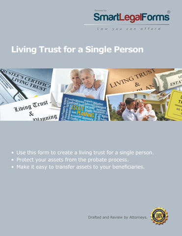 Living Trust for a Single Person - SmartLegalForms