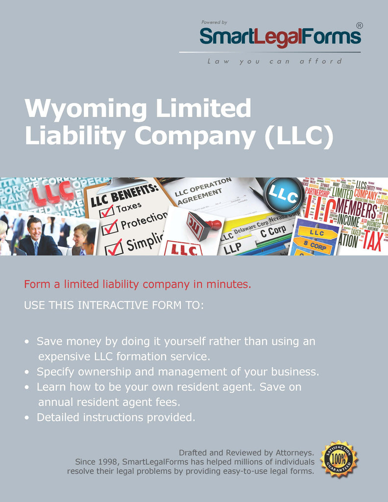 Articles of Organization (LLC) - Wyoming - SmartLegalForms