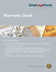 Warranty Deed - SmartLegalForms
