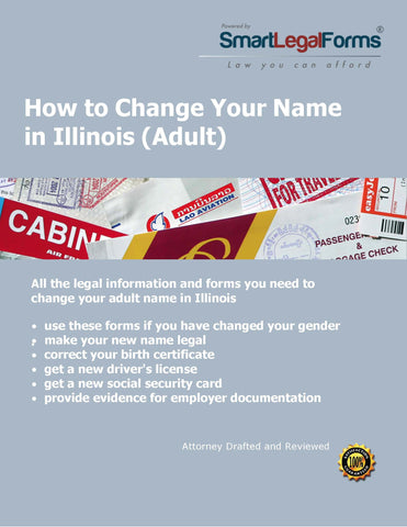 Illinois Name  Change (Adult) - SmartLegalForms