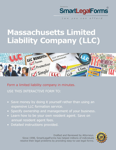 Certificate of Organization (LLC) - Massachusetts - SmartLegalForms