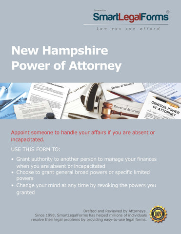 Power of Attorney - New Hampshire - SmartLegalForms