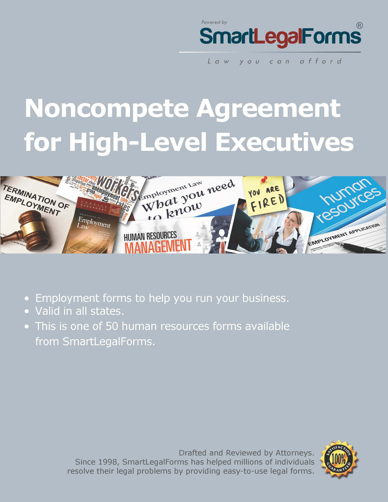 Noncompete Agreement for Business Managers - SmartLegalForms