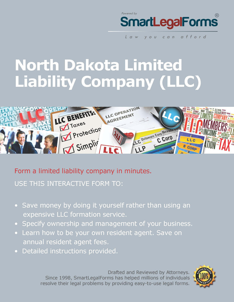 Articles of Organization (LLC) - North Dakota - SmartLegalForms