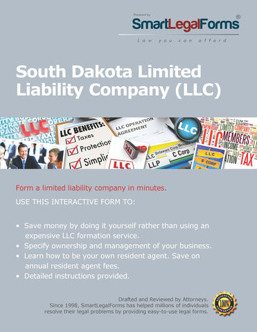 Articles of Organization (LLC) - South Dalota - SmartLegalForms