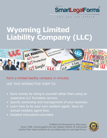 Articles of Organization (LLC) - Wyoming - SmartLegalForms