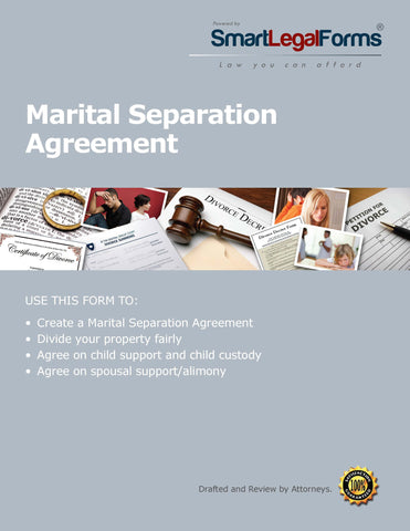 Marital Separation Agreement - SmartLegalForms