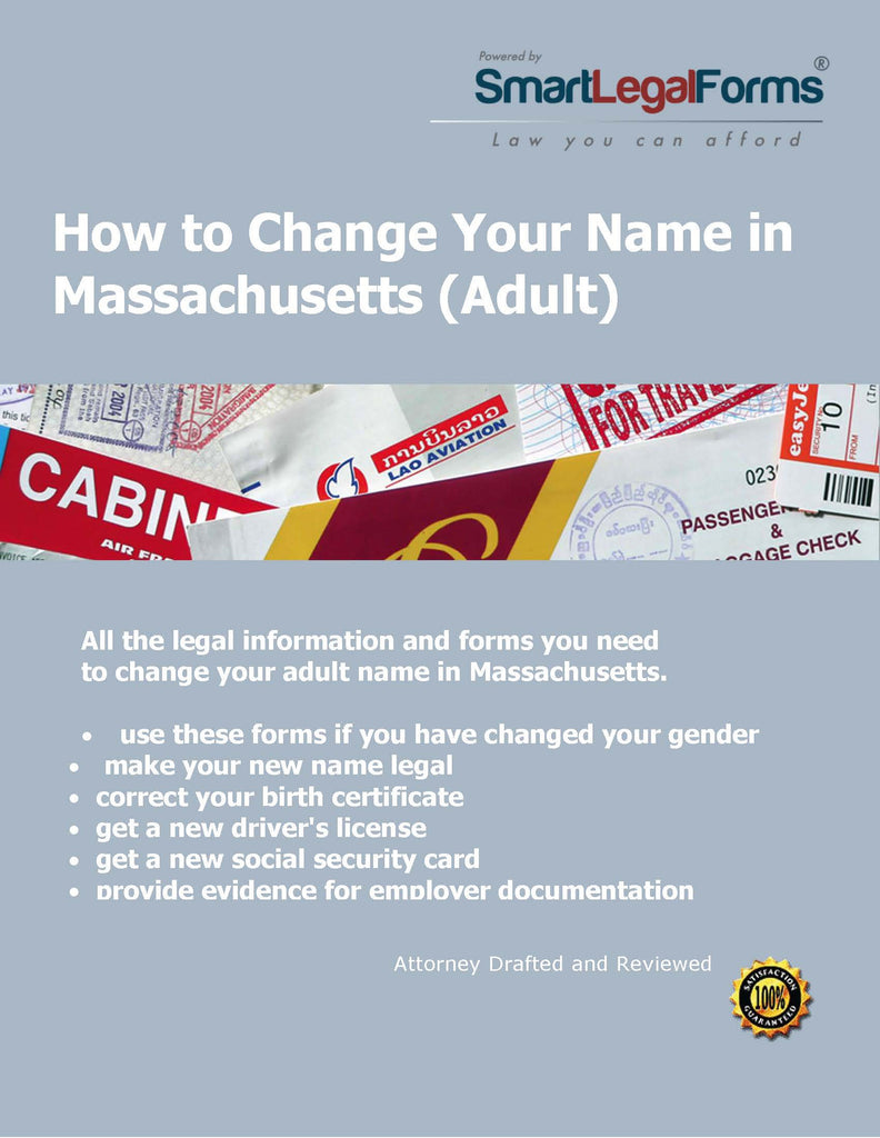 Change Your Name in Massachusetts (Adult) - SmartLegalForms