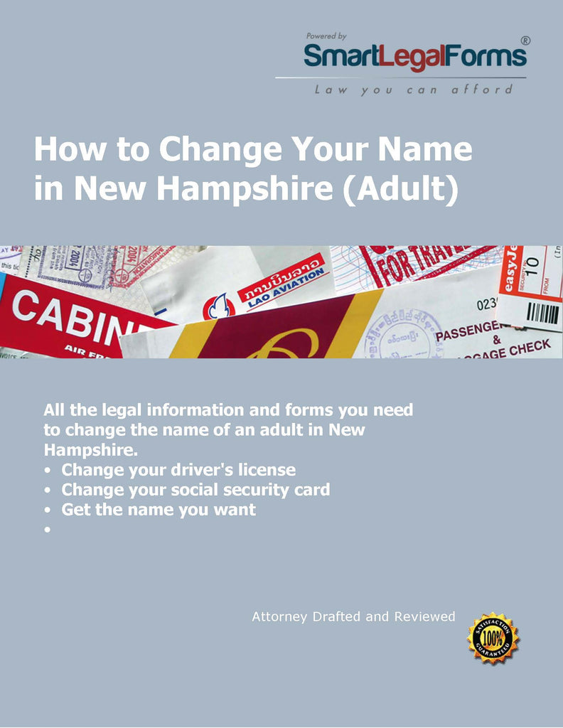 New Hampshire Name Change (Adult) - SmartLegalForms