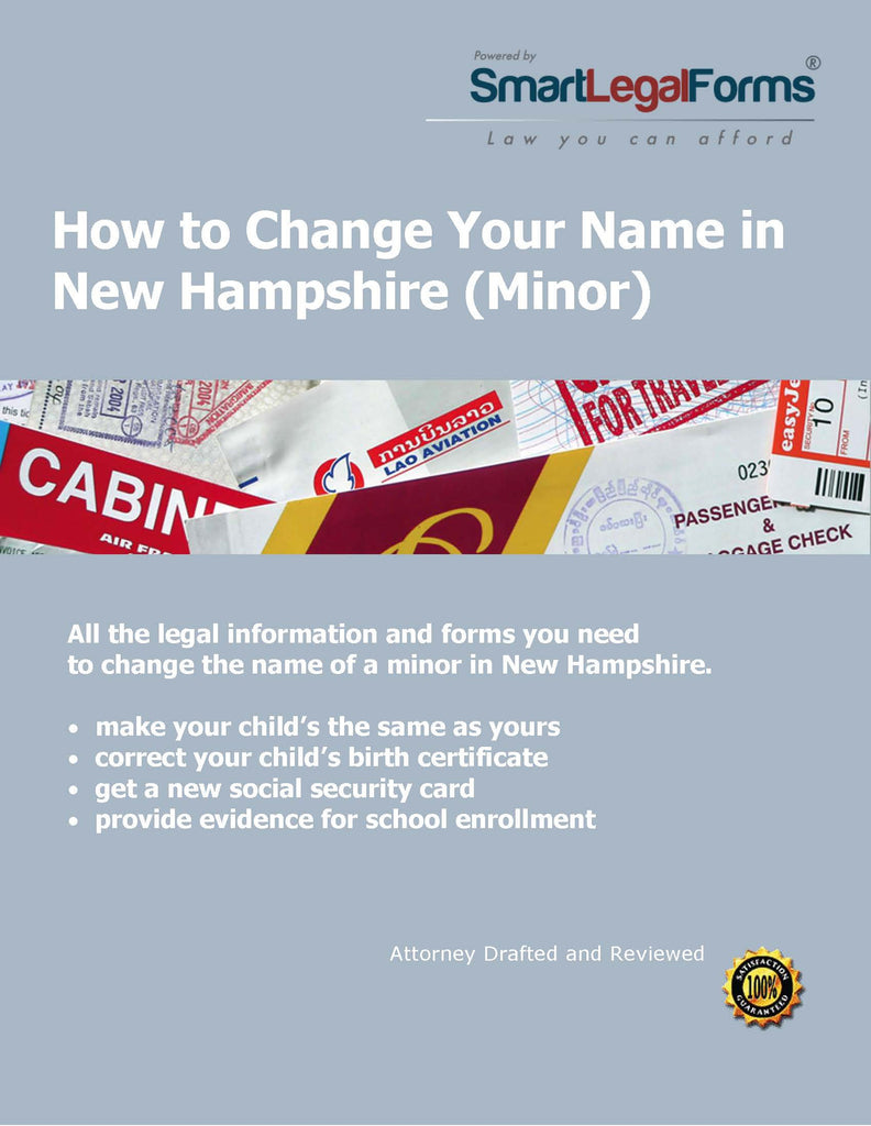 New Hampshire Name Change (Minor) - SmartLegalForms