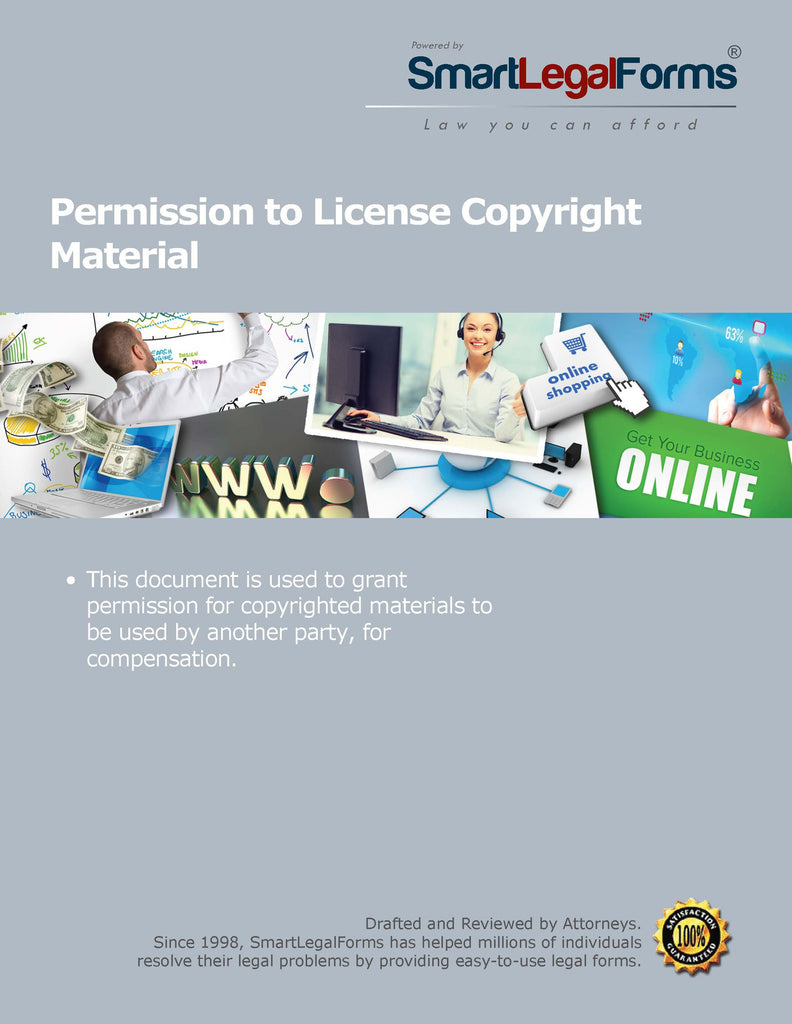 Permission to Use Copyright Material - SmartLegalForms